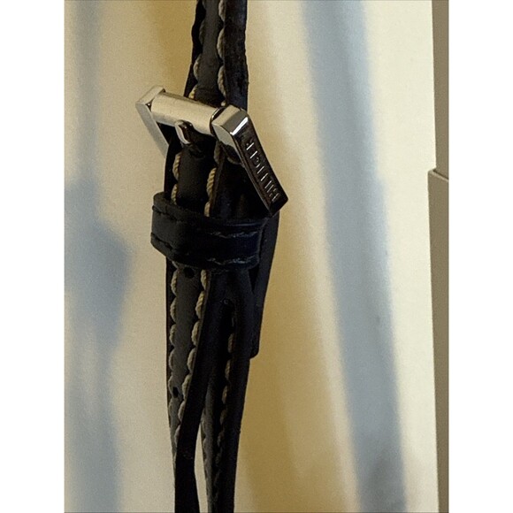 TOMMY HILFIGER NAVY BLUE+WHITE+RED NYLON CROSSBODY Adjustable Strap - Picture 4 of 6